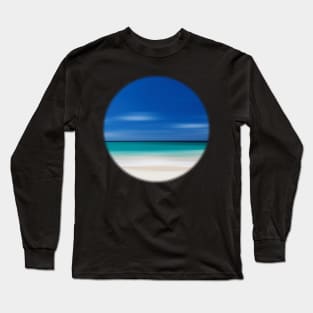 Abstract Seascape 7 Long Sleeve T-Shirt